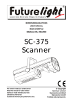 FUTURELIGHT SC-375 User Manual