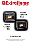 Inserto Comfort Mini User Manual Inserto Comfort P80