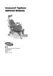 Invacare&reg; Typhoon SERVICE MANUAL