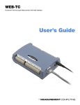 WEB-TC User's Guide