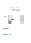 PSSA-8/PSSA-8UK OWNERS MANUAL