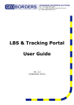 LBS & Tracking Portal User Guide