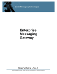 Enterprise Messaging Gateway - User's Guide