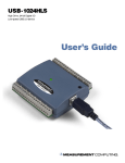 USB-1024HLS User's Guide