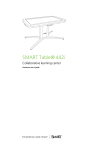 SMART Table 422i collaborative learning center hardware user's