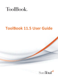 ToolBook 11.5 User Guide