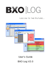 User's Guide BXO Log V2.0