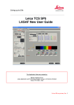 Leica TCS SP5 LASAF New User Guide