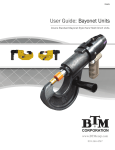User Guide: Bayonet Units