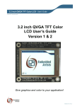 3.2 inch QVGA TFT Color LCD User's Guide