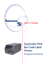 User's Guide EasyCoder PX4i Bar Code Label Printer