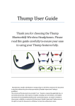 Thump User Guide
