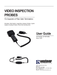 VIDEO INSPECTION PROBES User Guide