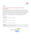 ZL1_TS622A IBM Tivoli Storage Manager 6.3 Advanced