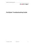 FortiGate Troubleshooting Guide