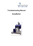 Manual to support Troubleshooting at Unigrav GM150