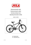 Bruksanvisning för cykel Bruksanvisning for sykkel Instrukcja