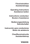 Förarinstruktion Assistansknapp Operating Instructions Assistance