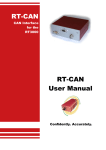 RT-CAN RT-CAN User Manual