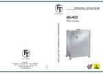 OPERATING INSTRUCTIONS Filter system