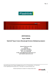 USER MANUAL Super-CWDM flashlink® Super Coarse Wavelength