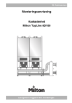 Installation manual cascade unit for Milton TopLine 80/100
