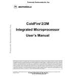 ColdFire 2/2M Integrated Microprocessor User's Manual