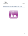 Legimus user manual for Iphone and Ipad
