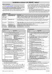 Installation manual: CA-1803BT &ldquo;Athos&rdquo;