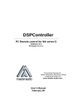 DSPController User Manual