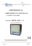 USER MANUAL for