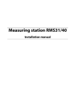 Mitec RMS40 installation manual