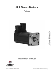 JL2 Servo Motor - Installation Manual