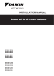 INSTALLATION MANUAL