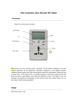 Mini Ammeter User Manual WF-D02A
