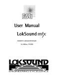 User Manual LokSound