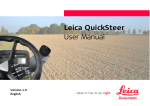 Leica QuickSteer User Manual