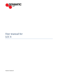User manual LCC4