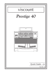 Viscount Prestige 40 UK - User Manual -