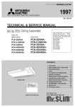 TECHNICAL & SERVICE MANUAL Ceiling