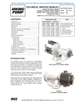 TECHNICAL SERVICE MANUAL