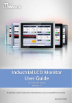 Industrial LCD Monitor User Guide