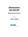 GS-3012F: User's Guide V3.50(LR.0) June 2004