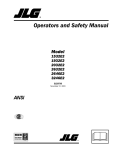 Operators and Safety Manual
