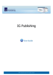 IG Publishing User Guide