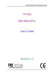 Hi-Copy DMX-8631 E/F/U User's Guide Revision 1.0