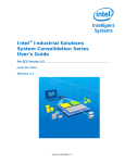 Intel® Industrial Solutions System Consolidation Series User's Guide
