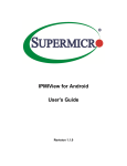 IPMIView for Android User's Guide