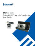 EM2037 Series Embedded 2D Barcode Scan Engine User Guide