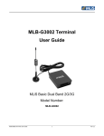 MLB-G3002 Terminal User Guide